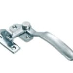 ידית מתכתית כסופה עם מנגנון נעילה